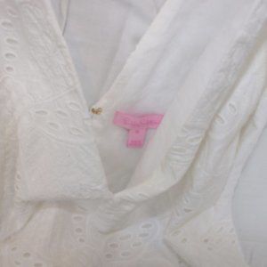 Summer Lily Pulitzer V Neck Shift Dress